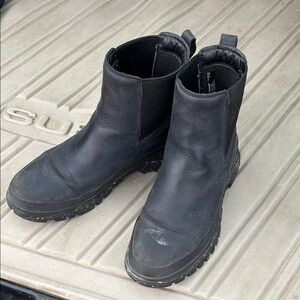 Ariat Blue Leather Ankle Boots